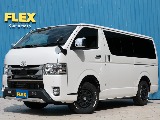 令和２年式！スーパーＧＬダークプライムⅡディーゼル４ＷＤ！走行４３,９００km！内外装ＦＬＥＸフルカスタム済み！新品ベッドキット！９インチ大画面ナビ付き！パノミックビューモニター！内外装程度良好です！