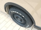 ＦＬＥＸマットブラックオーバーフェンダーも新品装着済み！足元の印象が引き締まりますね♪