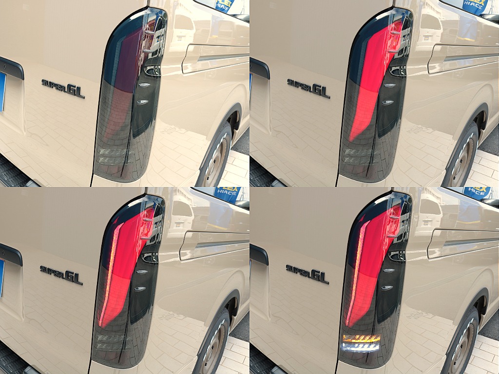 新品のＦＬＥＸオメガＬＥＤテールランプ(オープニングアクション付き)を装着しました！
