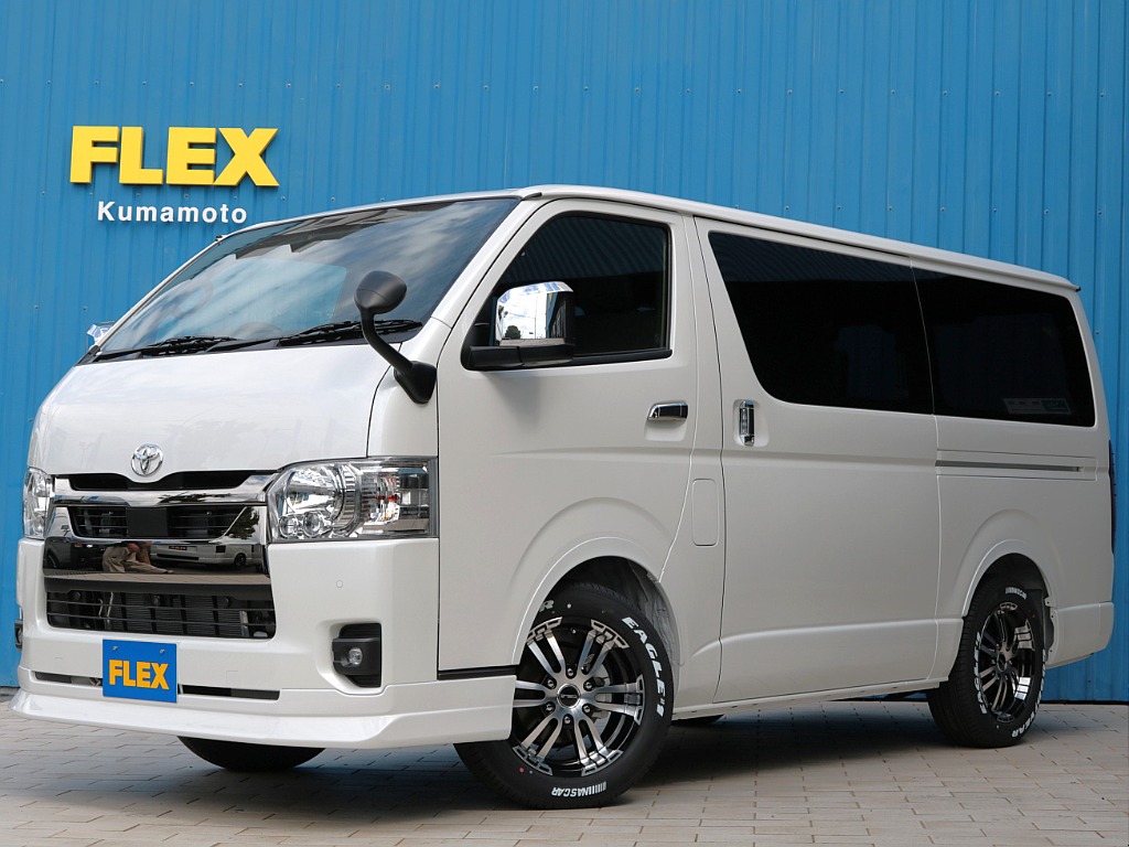 登録済み未使用車！特別仕様車ダークプライムⅡ！ガソリン２ＷＤ 両側パワースライドドア付き！新品ＦＬＥＸフルカスタム！ベッドキット付き！アルパイン１１インチフローティングナビ(フルセグ)＆ＨＤＭＩ付き！