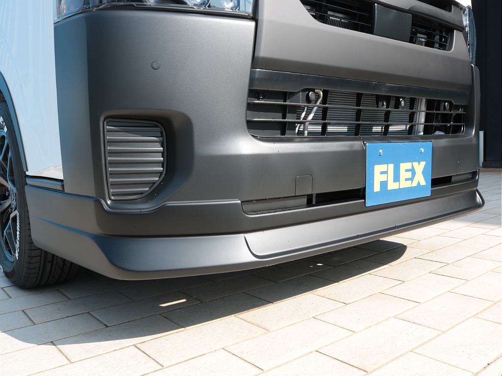 ＦＬＥＸデルフィーノラインフロントスポイラーでスポーティーなスタイルに仕上がりました！