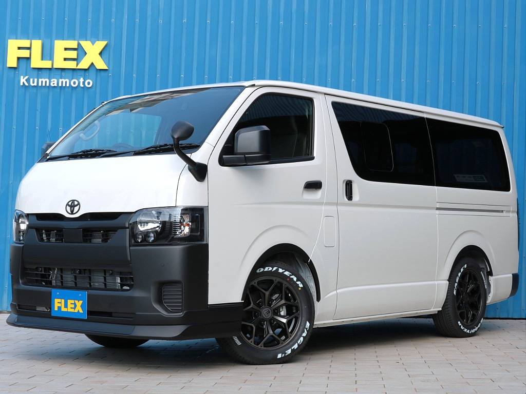 待望の新車入庫！ディーゼル４ＷＤ　ＤＸ　６人乗りをベースにＦＬＥＸブラックエディションが完成しました！！内外装ＦＬＥＸフルカスタムでお届けします！