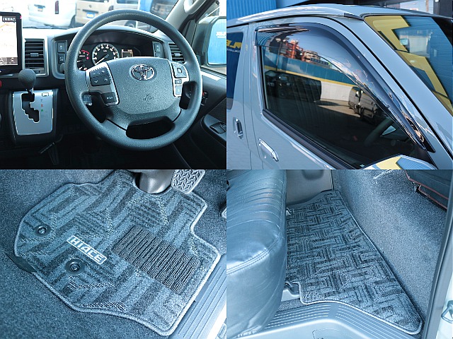 純正フロアマットやサイドバイザー付きです！