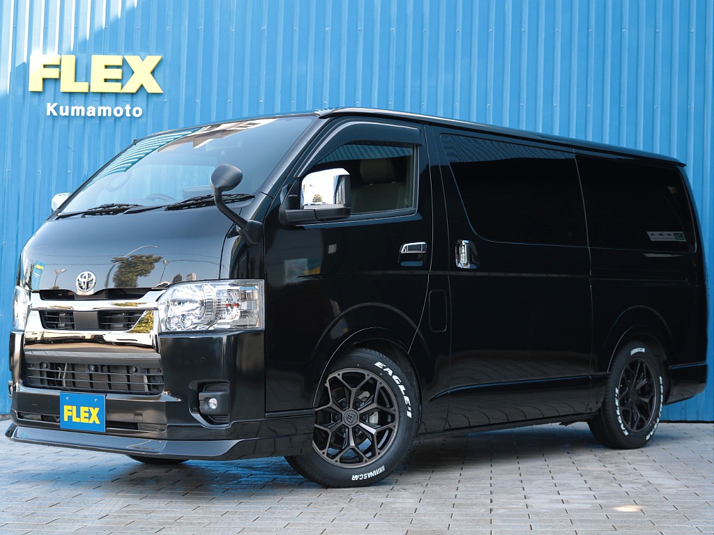 ７型スーパーＧＬダークプライムⅡディーゼル２ＷＤ！！新品ＦＬＥＸ追加カスタム！アルパインフローティングナビ付き！メーカーオプションも充実した内外装程度良好な１台です！