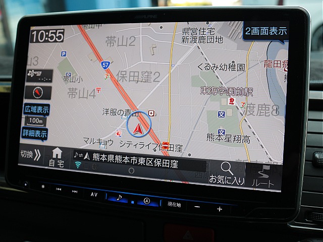 アルパイン１１インチフローティングナビ！