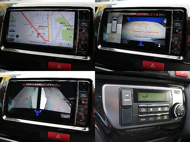 カロッツェリアフルセグＳＤナビ！走行中も視聴可能です♪全方位カメラパノラミックビューモニター付きで死角無し！ＨＤＭＩ＆ＵＳＢポートも完備でスマホミラーリングも可能です♪