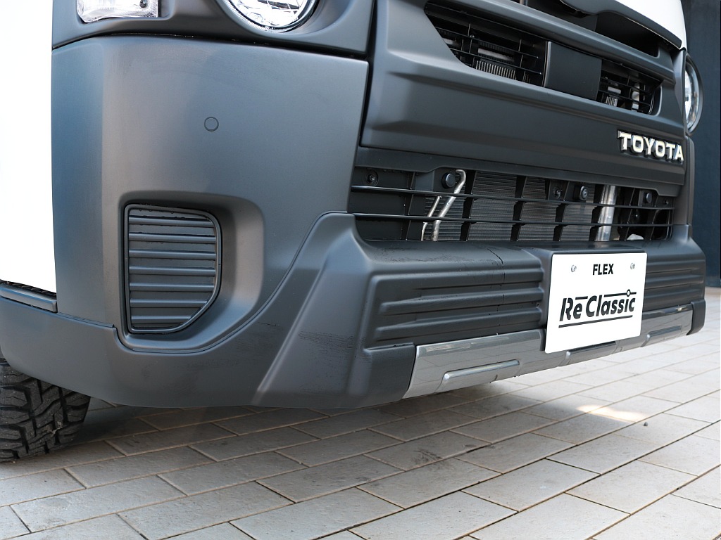 ワイルドなスタイルに仕上がるフレックスT-Force(ティーフォース)フロントスポイラーを装着しました！