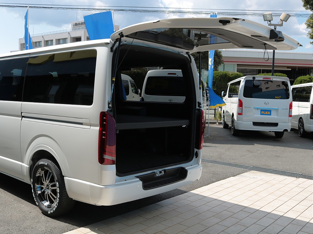 新車！９型ハイエースバンダークプライムⅡディーゼル２ＷＤ！お問い合わせは熊本店まで！→LINE ID:@911rzfld　TEL:096-386-6039　mail:kumamoto@flex.jp