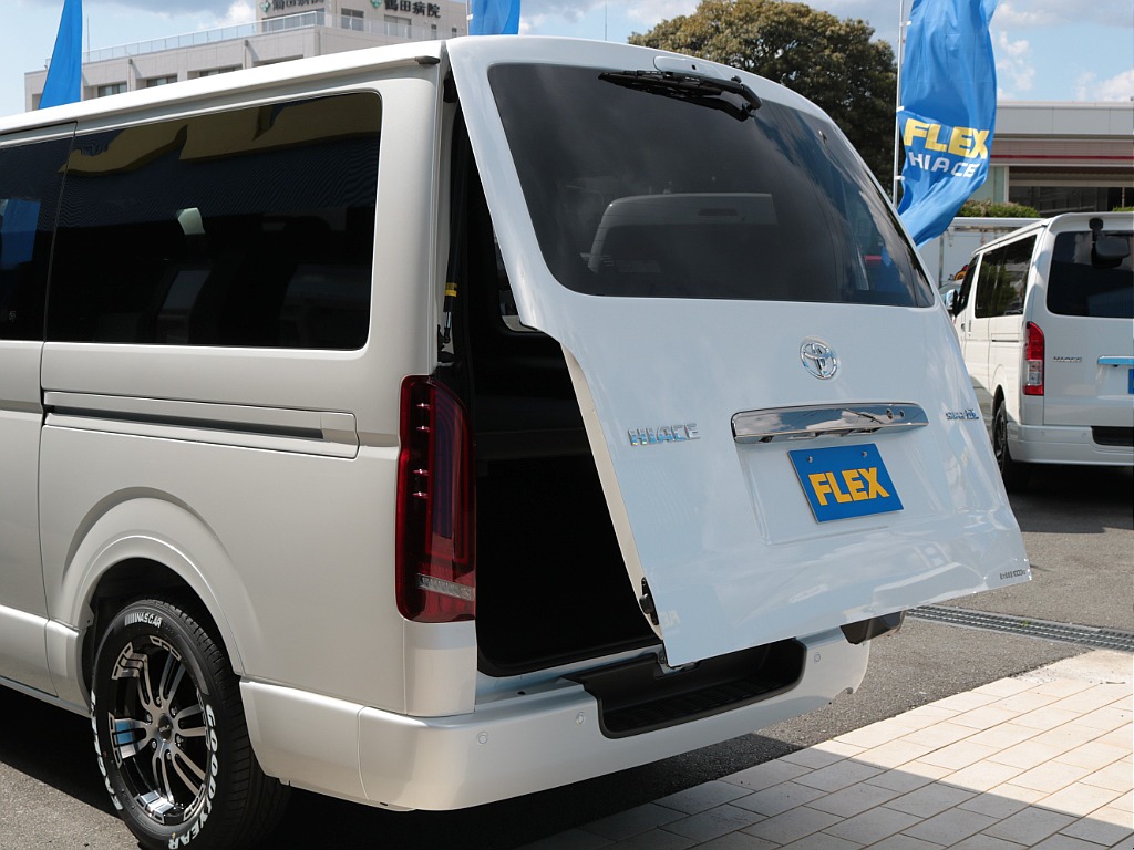 新車！９型ハイエースバンダークプライムⅡディーゼル２ＷＤ！お問い合わせは熊本店まで！→LINE ID:@911rzfld　TEL:096-386-6039　mail:kumamoto@flex.jp