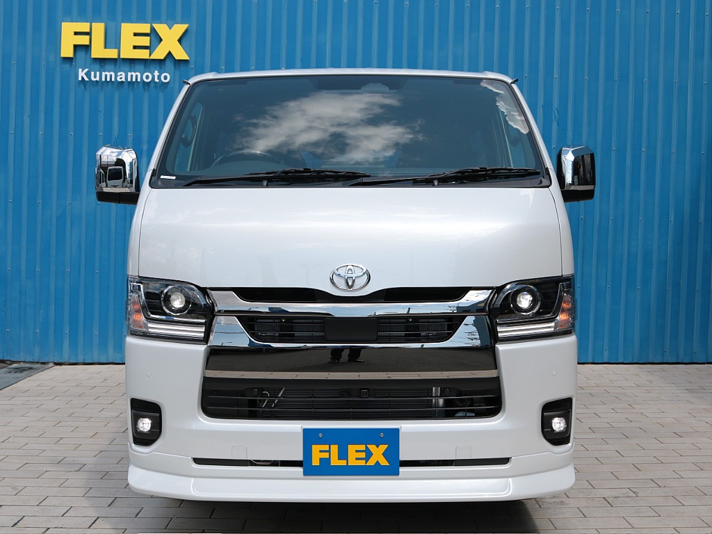 新車！９型ハイエースバンダークプライムⅡディーゼル２ＷＤ！お問い合わせは熊本店まで！→LINE ID:@911rzfld　TEL:096-386-6039　mail:kumamoto@flex.jp