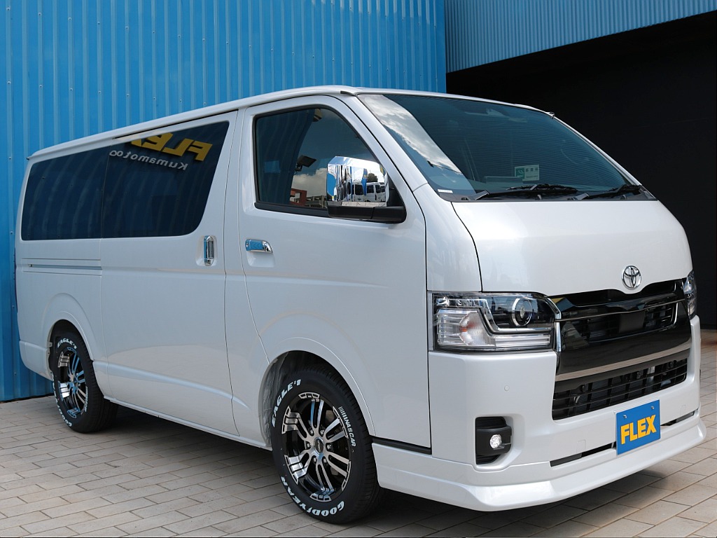 新車！９型ハイエースバンダークプライムⅡディーゼル２ＷＤ！お問い合わせは熊本店まで！→LINE ID:@911rzfld　TEL:096-386-6039　mail:kumamoto@flex.jp