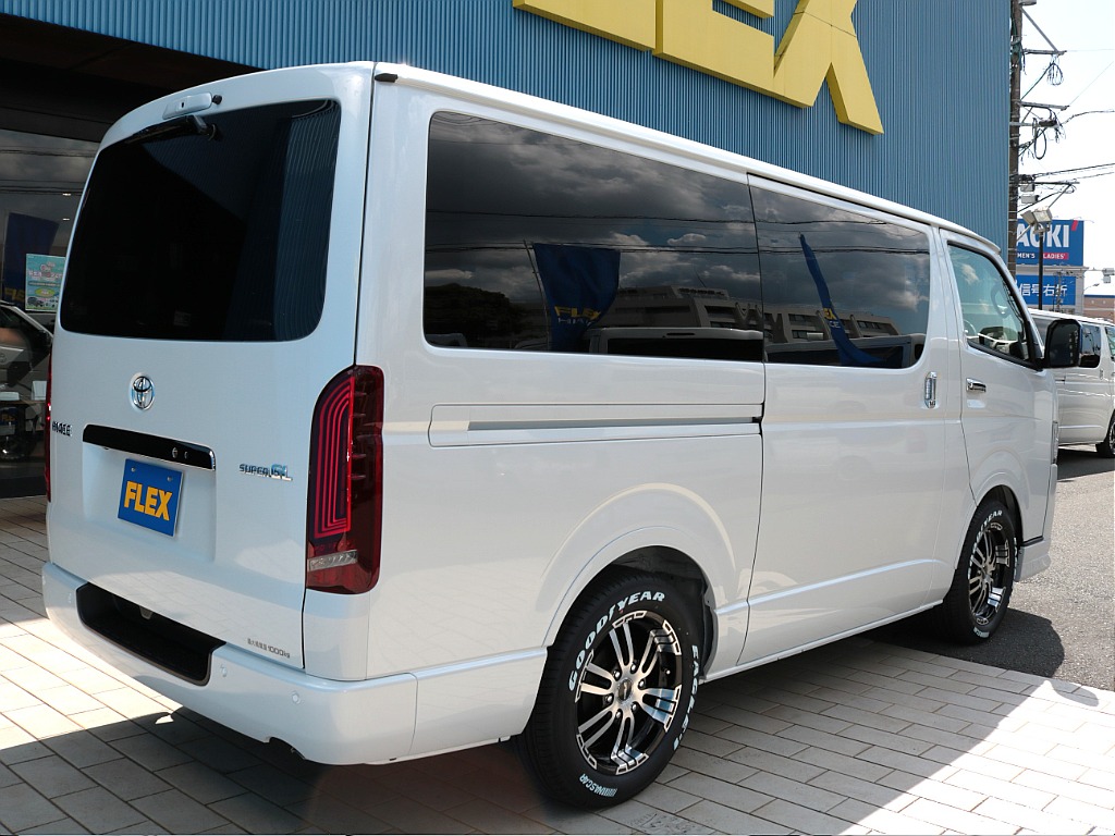 新車！９型ハイエースバンダークプライムⅡディーゼル２ＷＤ！お問い合わせは熊本店まで！→LINE ID:@911rzfld　TEL:096-386-6039　mail:kumamoto@flex.jp