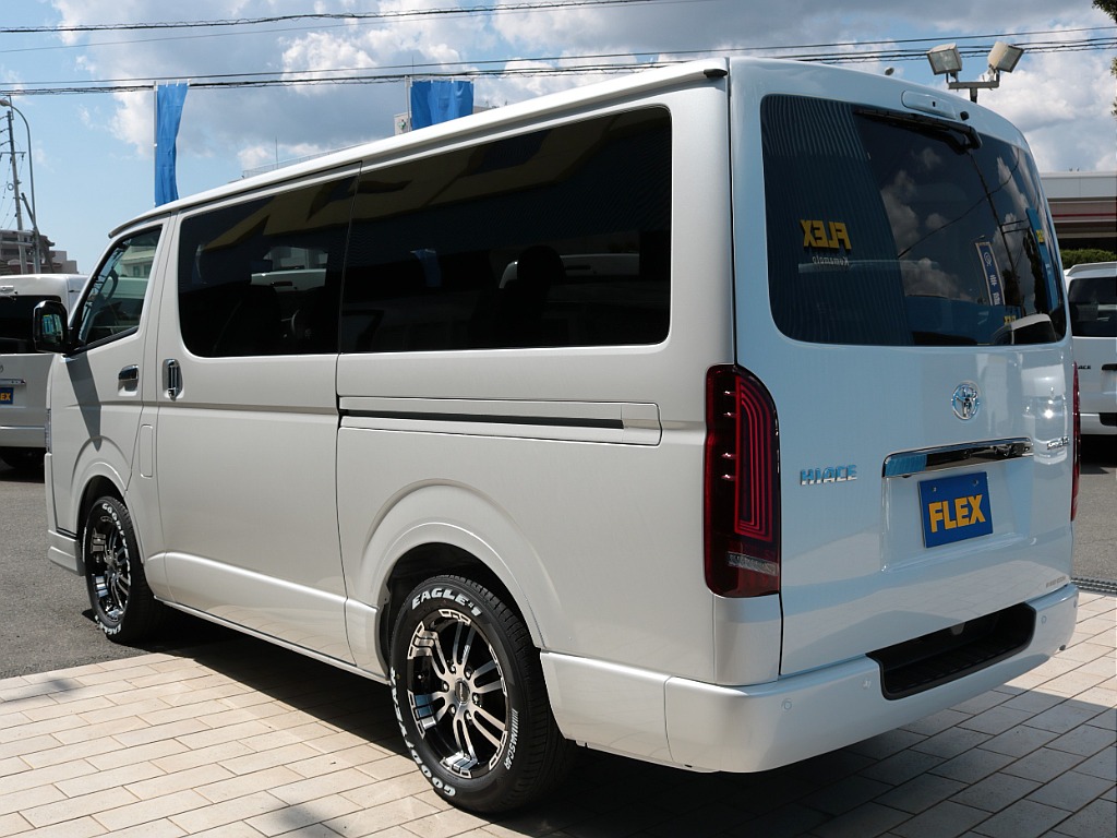 新車！９型ハイエースバンダークプライムⅡディーゼル２ＷＤ！お問い合わせは熊本店まで！→LINE ID:@911rzfld　TEL:096-386-6039　mail:kumamoto@flex.jp