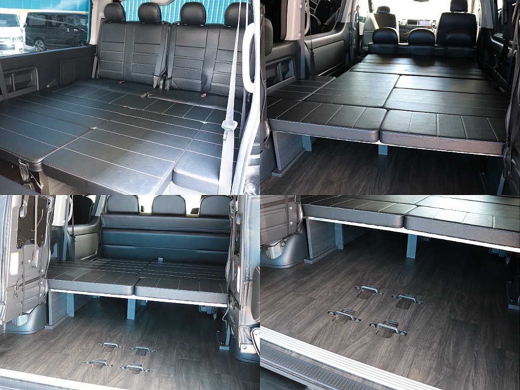 様々な形で使用可能なシートアレンジ車両です♪