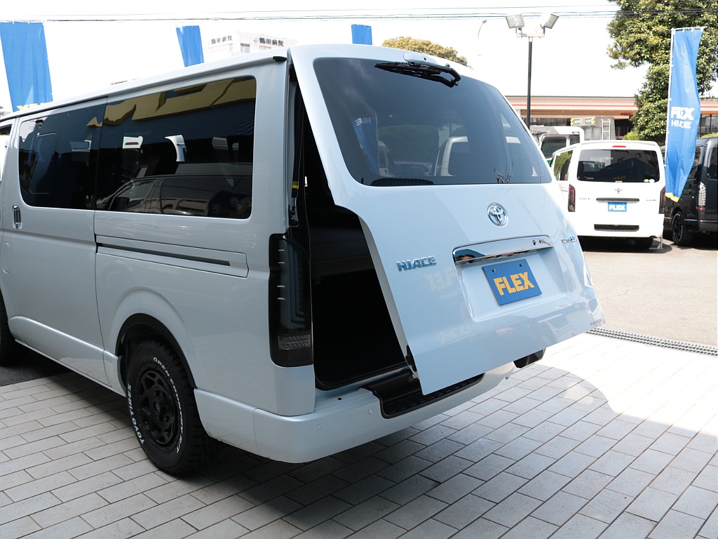 新車！９型ハイエースバンダークプライムⅡディーゼル２ＷＤ！お問い合わせは熊本店まで！→LINE ID:@911rzfld　TEL:096-386-6039　mail:kumamoto@flex.jp