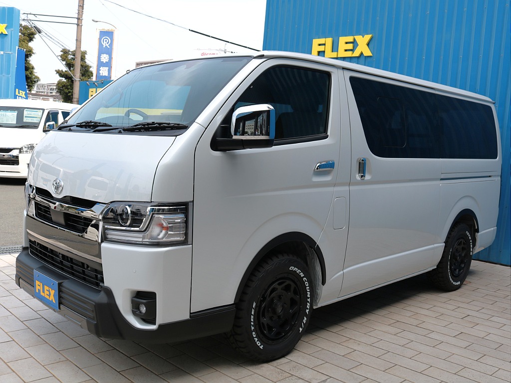新車！９型ハイエースバンダークプライムⅡディーゼル２ＷＤ！お問い合わせは熊本店まで！→LINE ID:@911rzfld　TEL:096-386-6039　mail:kumamoto@flex.jp