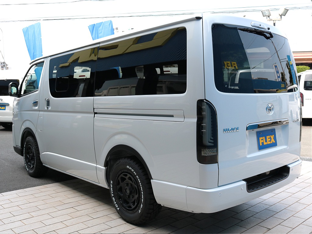 新車！９型ハイエースバンダークプライムⅡディーゼル２ＷＤ！お問い合わせは熊本店まで！→LINE ID:@911rzfld　TEL:096-386-6039　mail:kumamoto@flex.jp