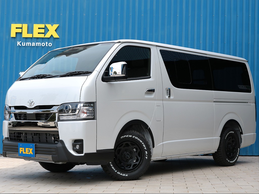 新車！９型ハイエースバンダークプライムⅡディーゼル２ＷＤ！お問い合わせは熊本店まで！→LINE ID:@911rzfld　TEL:096-386-6039　mail:kumamoto@flex.jp