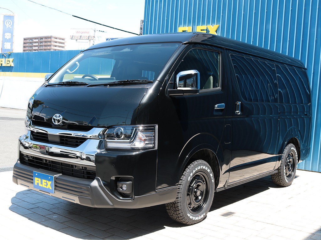 新車！９型ハイエースワゴン４ＷＤ！！お問い合わせは熊本店まで！→LINE ID:@911rzfld　TEL:096-386-6039　mail:kumamoto@flex.jp