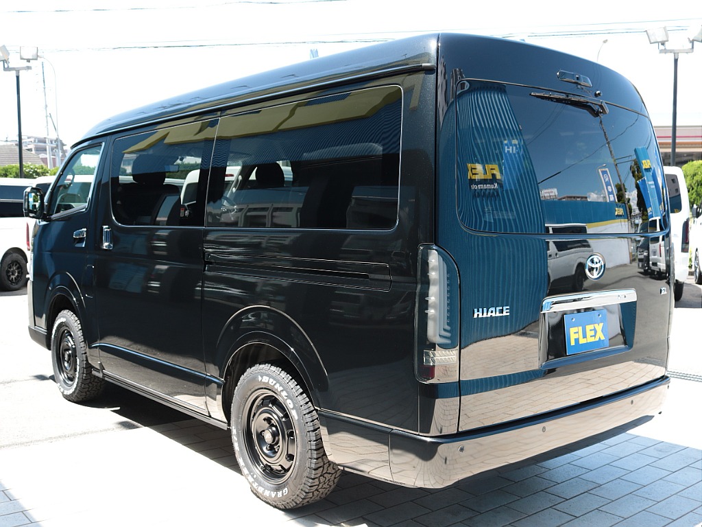 新車！９型ハイエースワゴン４ＷＤ！！お問い合わせは熊本店まで！→LINE ID:@911rzfld　TEL:096-386-6039　mail:kumamoto@flex.jp