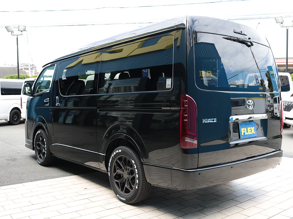 新車！９型ハイエースワゴン２ＷＤ！シートアレンジヴァリアス！お問い合わせは熊本店まで！→LINE ID:@911rzfld　TEL:096-386-6039　mail:kumamoto@flex.jp