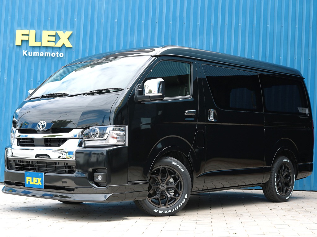 新車！ＦＬＥＸシートアレンジvarious(ヴァリアス)】ちょうどいいサイズの８ナンバーキャンピングカー誕生！純正１２．１インチフリップダウンモニターを組み込んだ豪華カスタム！オーディオプラス付き車両