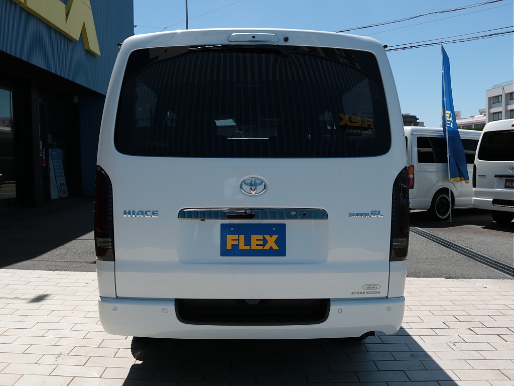 現車在庫中につき早めのご納車も可能です！お気軽に熊本店までお問い合わせ下さい！ＴＥＬ０９６－３８６－６０３９まで！ハイエース探しは在庫豊富なＦＬＥＸマデ！