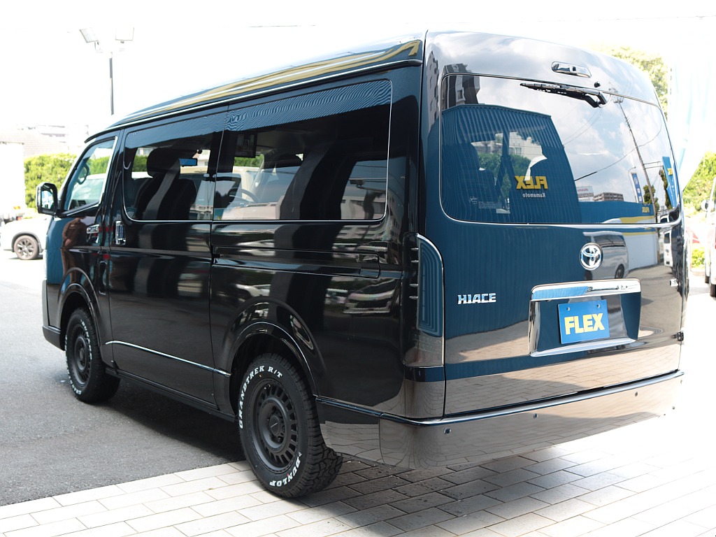 新車！９型ハイエースワゴン４ＷＤ！！お問い合わせは熊本店まで！→LINE ID:@911rzfld　TEL:096-386-6039　mail:kumamoto@flex.jp
