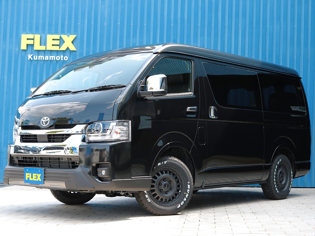 新車！ワゴンＧＬ４ＷＤ１０人乗り！ＦＬＥＸカスタム＆スマートベッドキット！純正１２．１インチフリップダウンモニター付きパッケージ！豪華装備を投入！！全国販売大歓迎です！ディスプレイオーディオPlus！