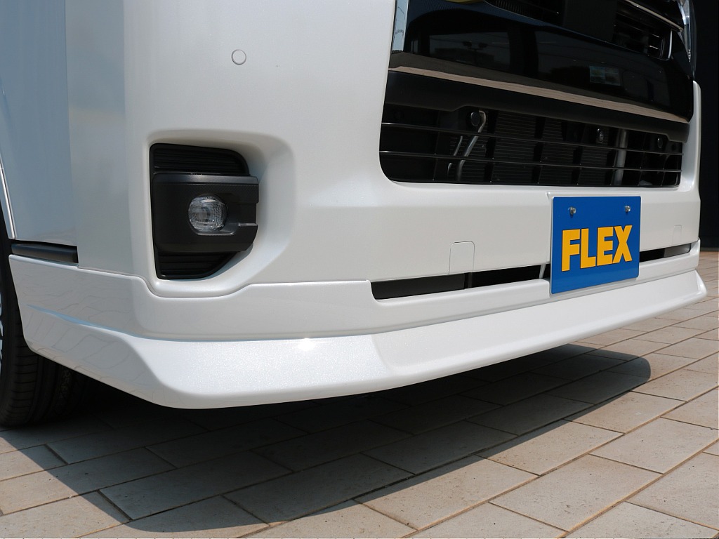 新品のＦＬＥＸフロントスポイラー装着しました！