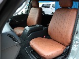 ＦＬＥＸクラシックレザーシートカバーを装着！簡単メンテナンスのおしゃれなシートです♪