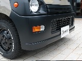 ブラックバンパーがレトロな雰囲気を引き立てますね☆彡