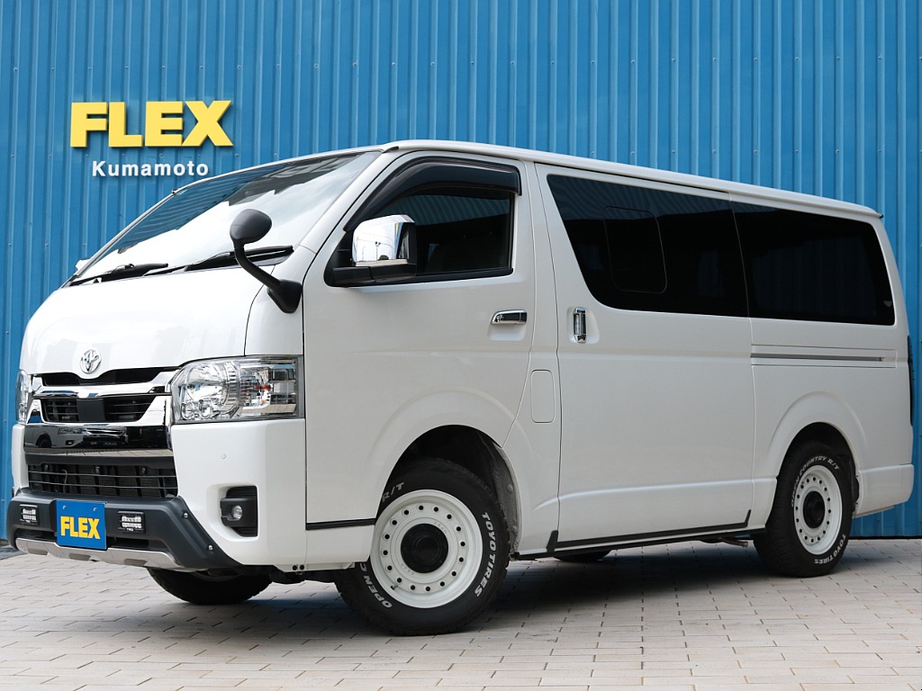 令和５年式！ディーゼル４ＷＤ！【内外装FLEXカスタム済み】フリップアップベッド！ＦＦヒーター・サブバッテリー付き！車中泊にオススメの１台！