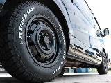 足元は新品ＦＬＥＸＰａｗ１６インチホイール＆新品ダンロップグラントレックＲＴタイヤでスタイリッシュに☆彡