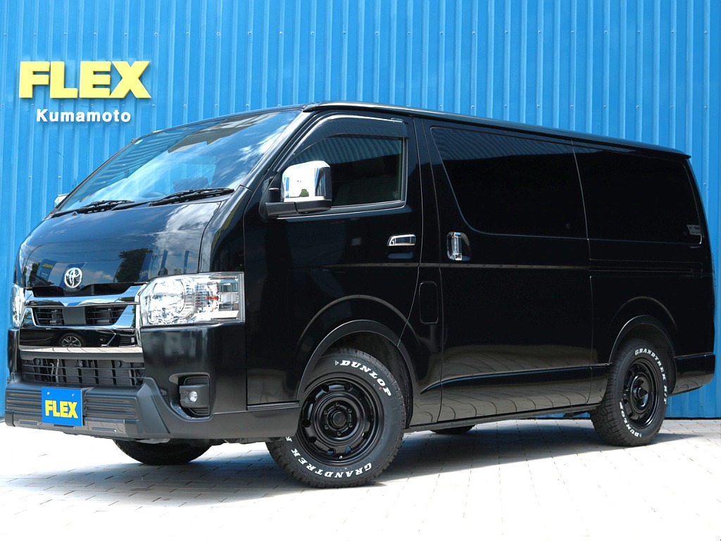 令和６年式！ダークプライムⅡディーゼル２ＷＤ【ＦＬＥＸ新品アゲ系カスタム】程度良好な１台を新品カスタム！ベッドキット付き！全国販売大歓迎！