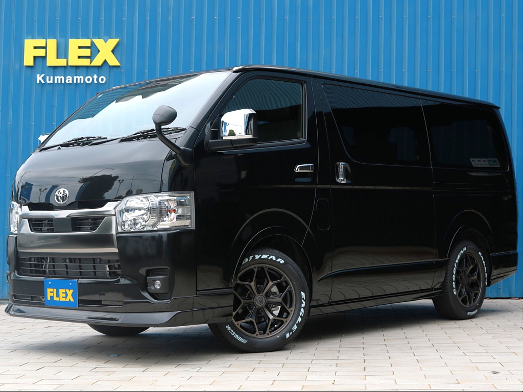 登録済み未使用車！ダークプライム「Ｓ」ディーゼル２ＷＤ！【新品ＦＬＥＸエアロカスタム】新作のサイドステップ、リアアンダーディフーザーを取付しました！