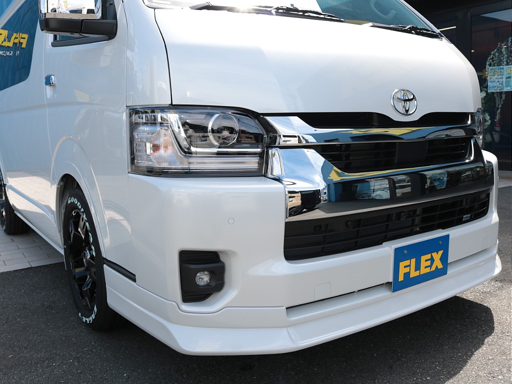 シンプルだけど存在感のあるＦＬＥＸフロントスポイラー！