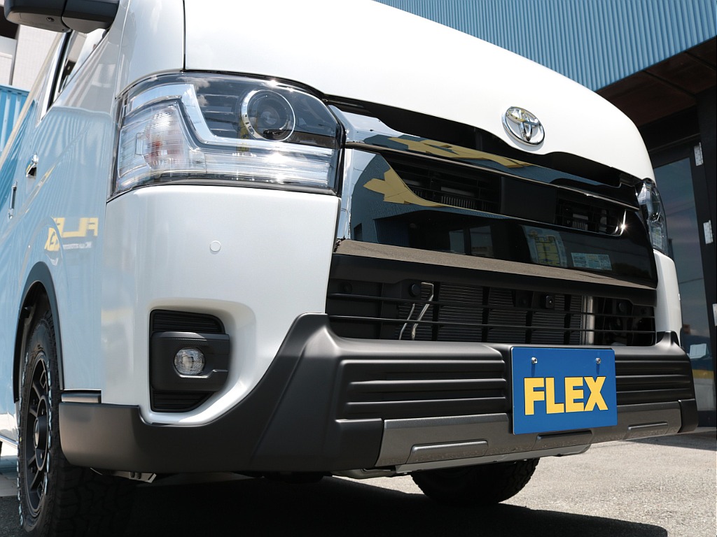 ＦＬＥＸティーフォースフロントスポイラーでボリューム感アップ！