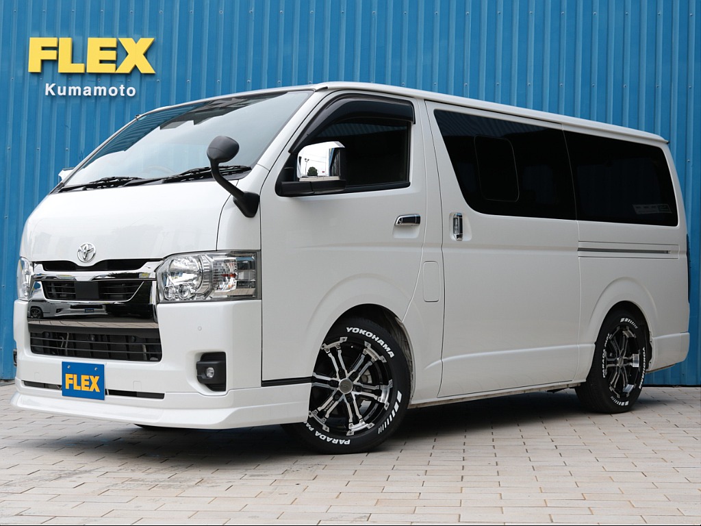 令和５年式！ダークプライムⅡディーゼル２ＷＤ　スライドドア小窓付き【ＦＬＥＸ内外装カスタム】床張り施工済み！新品ベッドキット付き！程度良好な１台！全国販売大歓迎！