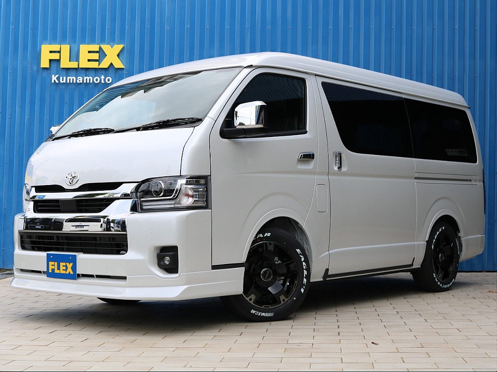 トヨタ&nbsp;ハイエース&nbsp;ワゴン2.7GLロング ミドルルーフ 4WD&nbsp;４ＷＤ スマートベッド&nbsp;熊本県