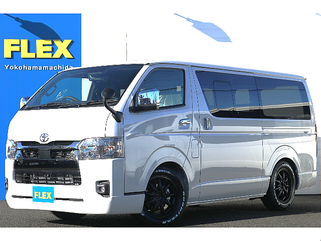 規未登録・2WD・DT☆ハイエースＶ　Ｓ-GL　ダークプライムⅡ　ライトカスタムPKG お仕事でもレジャーでも！全国納車可能☆