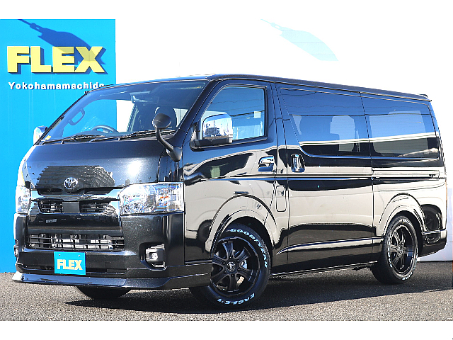 新規未登録・2WD・DT☆ハイエースＶ　Ｓ-GL　ダークプライムⅡ　ライトカスタムPKG お仕事でもレジャーでも！全国納車可能☆