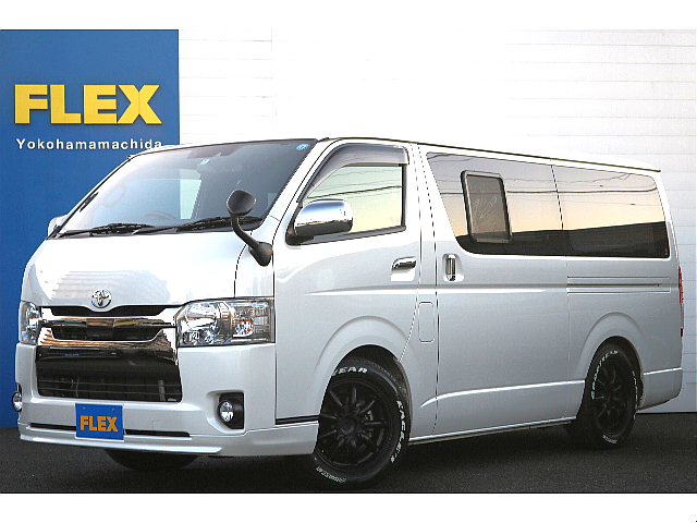 買取直販・ハイエースバンS-GLダークプライムⅡ　2WD・ディーゼル　ベッドキット付き　ライトカスタム全国納車可能