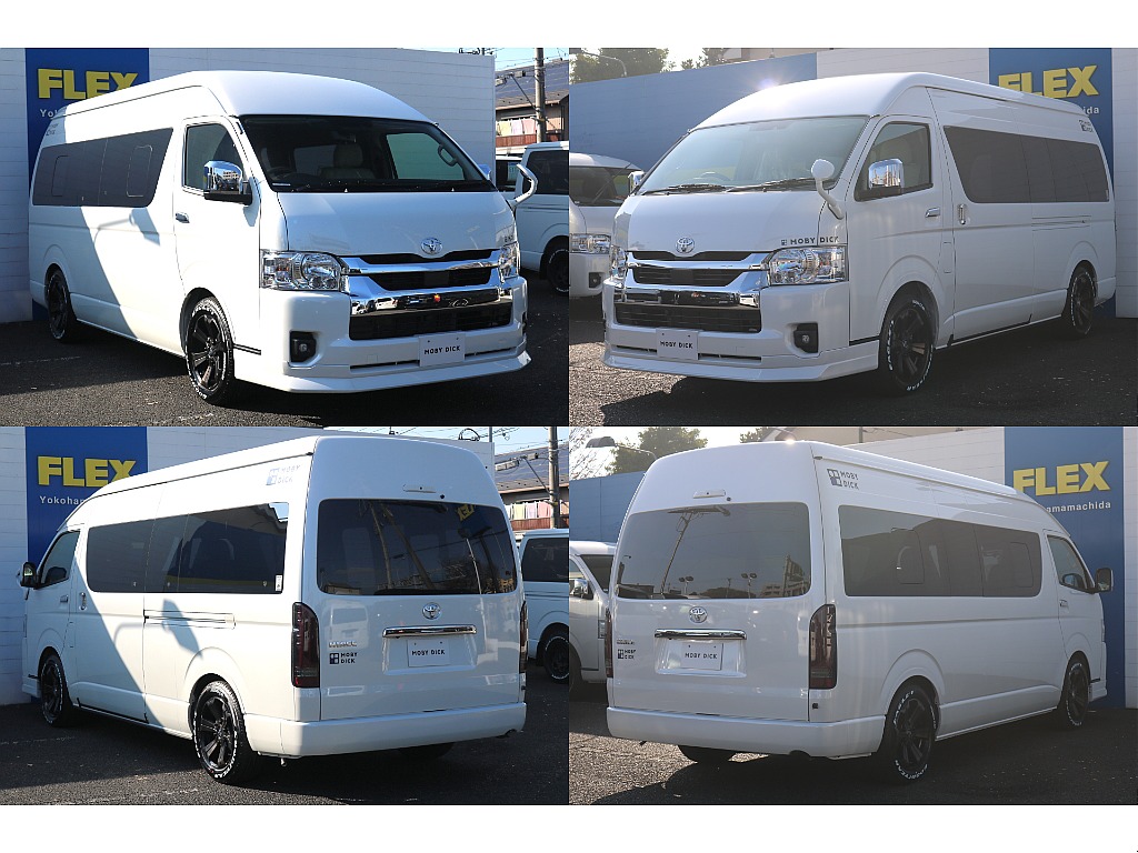 どこから見てもすきのないキャンピングカー！