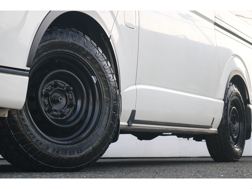 トヨタ ハイエースバン 5ドアバン3.0DT スーパーGLロング 4WD 丸目フェイス ポップアップテント オフロード仕様 ブロックタイヤ 神奈川県の詳細画像 その7