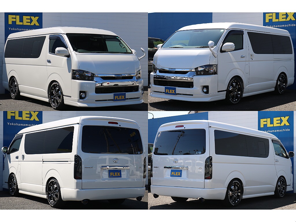 トヨタ ハイエース ワゴン2.7GLロング ミドルルーフ シートアレンジ ナビ フリップダウンモニター 神奈川県の詳細画像 その11