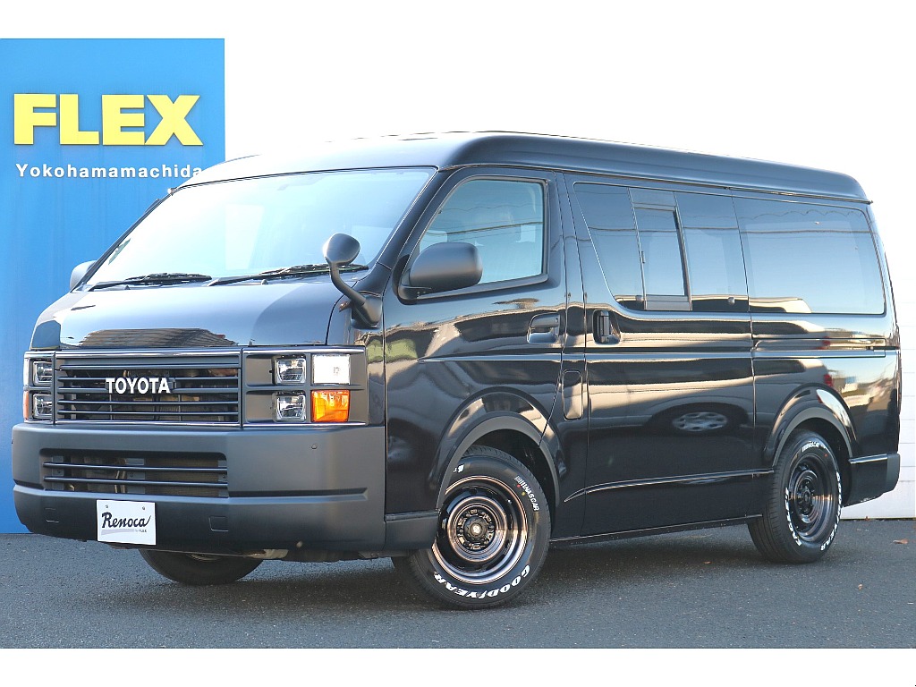 トヨタハイエースバンRenoca KNOT RECORDS ベッドキット シートカバー【コーストライン・オールペイント】 中古車画像