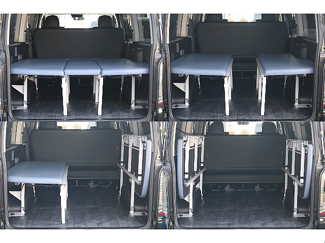 TOYOTA　純正のベッドキット装備です！