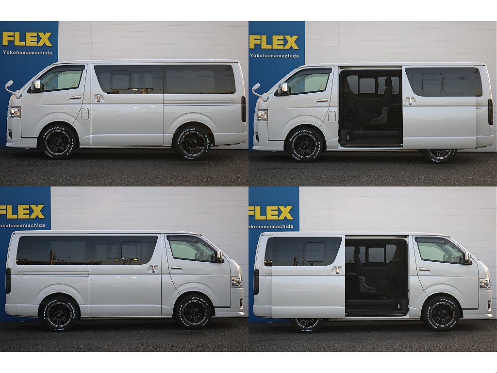 間口の広いスライドドアで乗り降り楽々♪