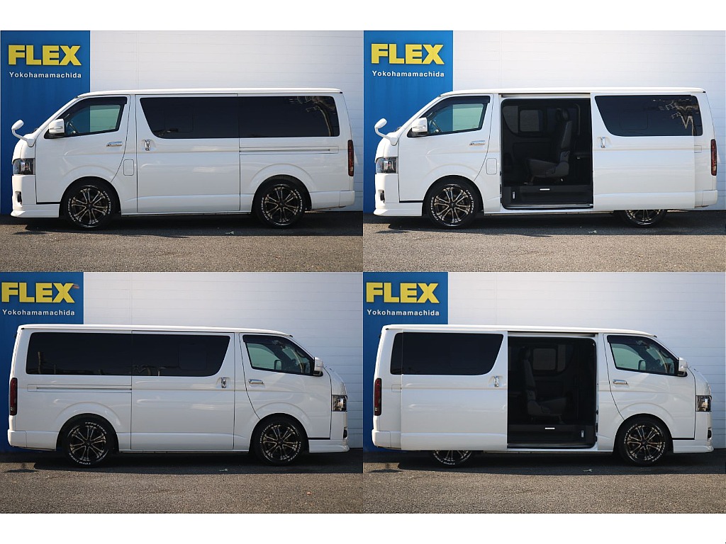 間口の広いスライドドアで乗り降り楽々♪